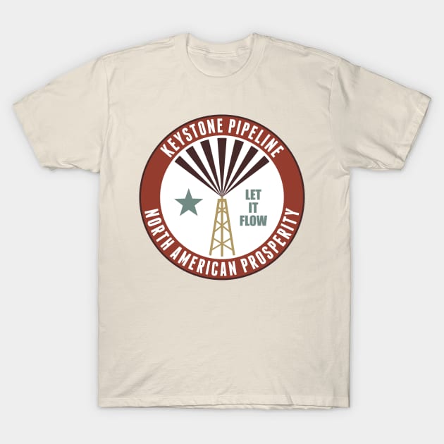 Keystone Pipeline T-Shirt by morningdance